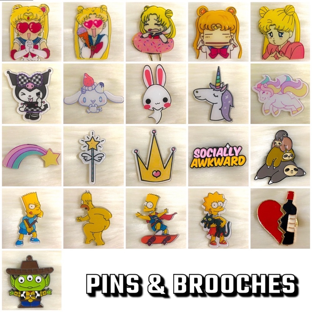 6/$25 Dazai Brooch Pin - Picture 5 of 7